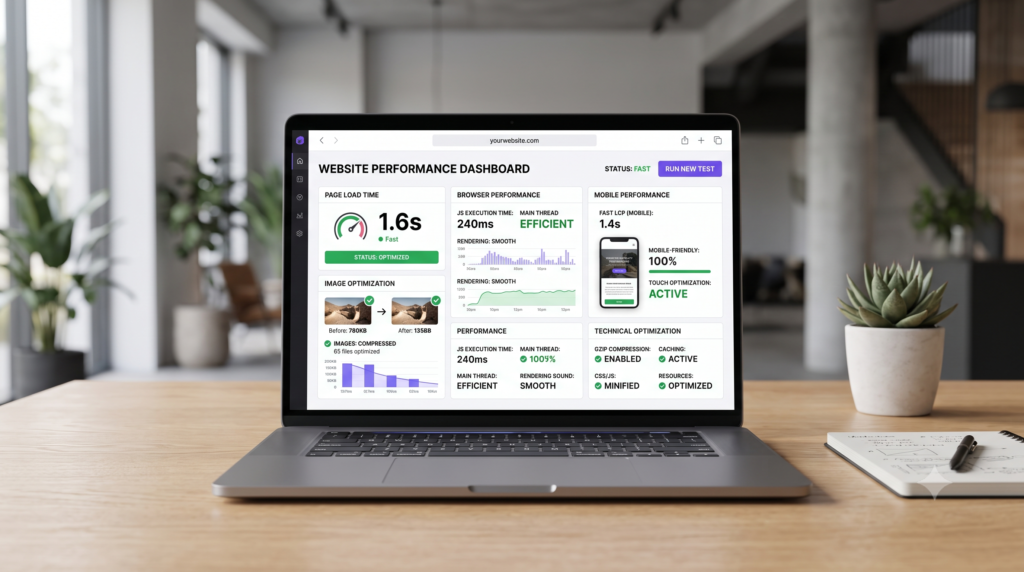 website speed and performance optimization