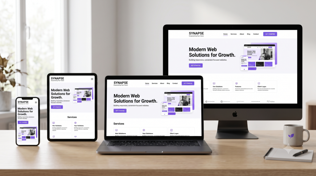 mobile-friendly responsive website design across devices